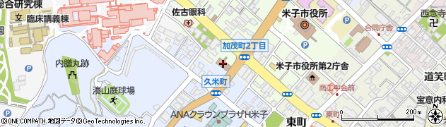 米子ロータリークラブ周辺の地図
