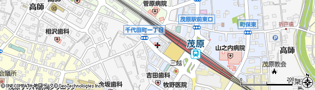 有限会社下田理容館周辺の地図