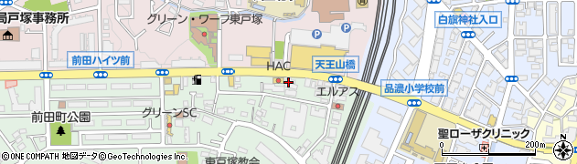 桜　デイサービスセンター東戸塚周辺の地図