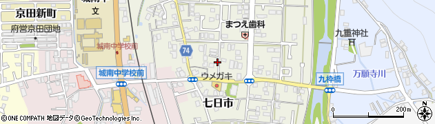 京都府舞鶴市七日市221周辺の地図