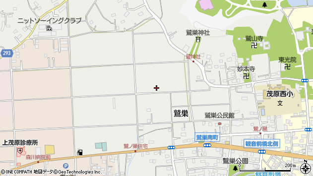 〒297-0051 千葉県茂原市鷲巣の地図