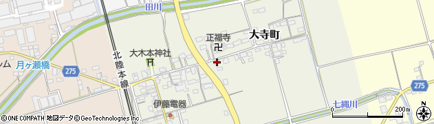 滋賀県長浜市大寺町730周辺の地図