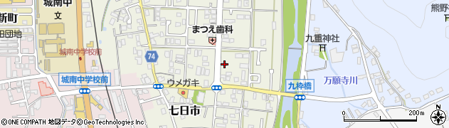 京都府舞鶴市七日市205周辺の地図