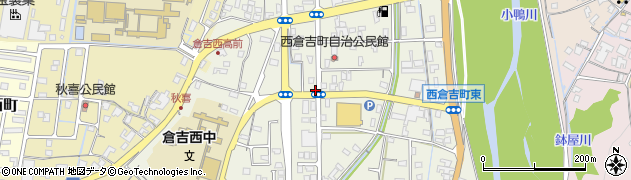 鳥取県倉吉市西倉吉町周辺の地図