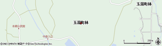 島根県松江市玉湯町林周辺の地図