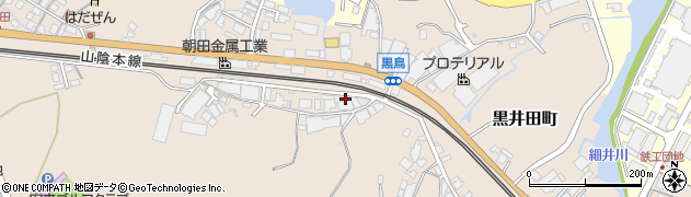 島根県安来市黒井田町741周辺の地図