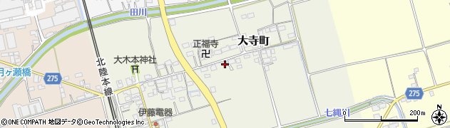 滋賀県長浜市大寺町737周辺の地図