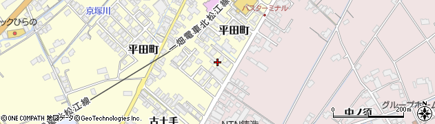 島根県出雲市平田町2011周辺の地図