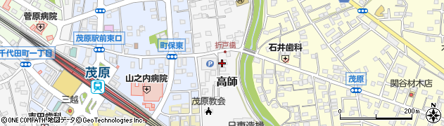 千葉県茂原市高師568-12周辺の地図