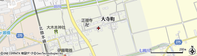 滋賀県長浜市大寺町738周辺の地図