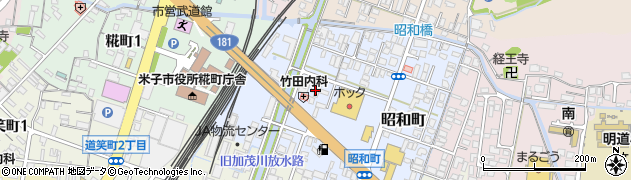 鳥取県米子市昭和町30周辺の地図
