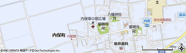 滋賀県長浜市内保町1311周辺の地図