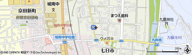 京都府舞鶴市七日市254周辺の地図