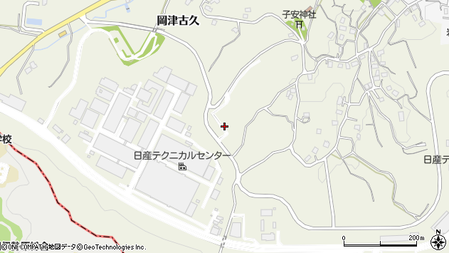 〒243-0126 神奈川県厚木市岡津古久の地図