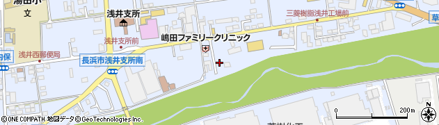 滋賀県長浜市内保町740周辺の地図