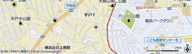 大郷山公園周辺の地図