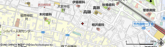 千葉県茂原市高師859-4周辺の地図