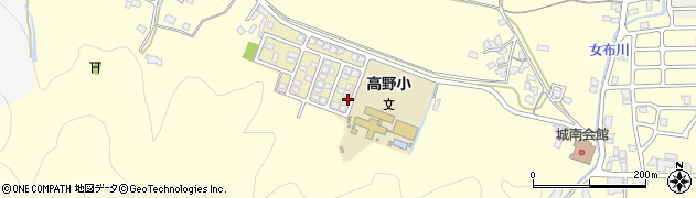京都府舞鶴市高野台周辺の地図