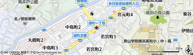 通町１周辺の地図