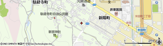 鳥取県倉吉市駄経寺町85周辺の地図