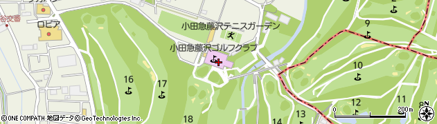 小田急藤沢ゴルフクラブ周辺の地図