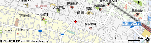 千葉県茂原市高師859周辺の地図