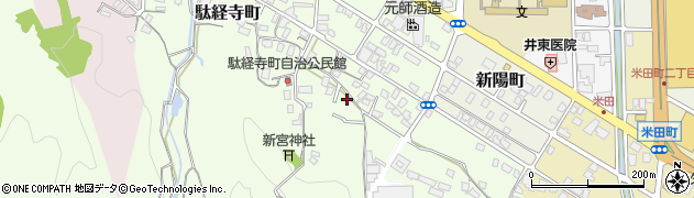 鳥取県倉吉市駄経寺町42周辺の地図
