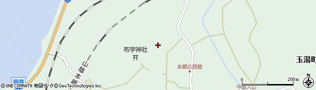 島根県松江市玉湯町林478周辺の地図