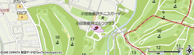 株式会社小田急スポーツサービス　テニスコート周辺の地図