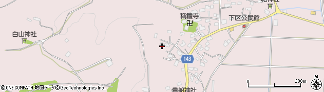 千葉県市原市上高根周辺の地図