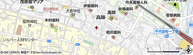 千葉県茂原市高師859-1周辺の地図