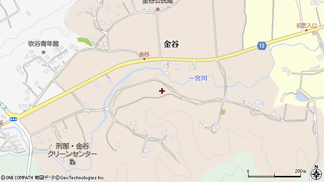 〒297-0226 千葉県長生郡長柄町金谷の地図