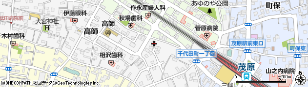 千葉県茂原市高師810周辺の地図