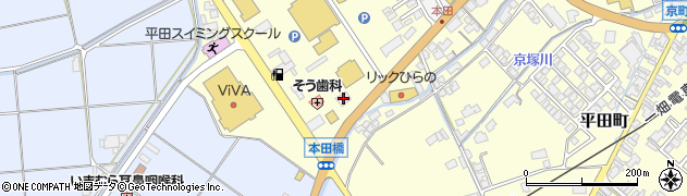 島根県出雲市平田町1620周辺の地図