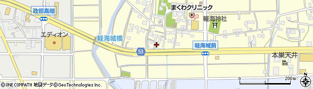 岐阜県本巣市軽海508周辺の地図