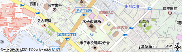 鳥取県西部県税事務所　収税課管理担当課長補佐周辺の地図