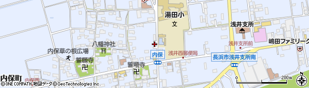 滋賀県長浜市内保町1065周辺の地図