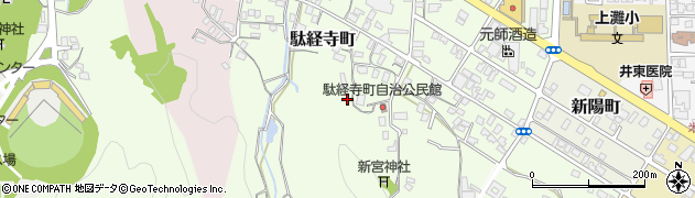 鳥取県倉吉市駄経寺町273周辺の地図
