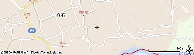 長野県飯田市立石789周辺の地図