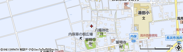 滋賀県長浜市内保町1259周辺の地図