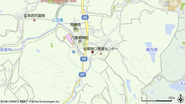 〒690-0035 島根県松江市佐草町の地図