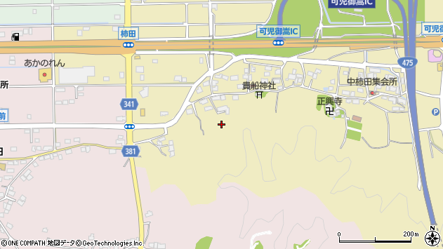 〒509-0212 岐阜県可児市柿田の地図