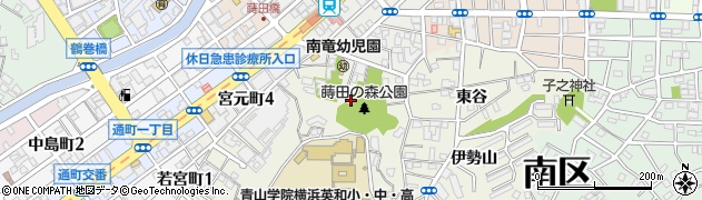 蒔田小塚屋周辺の地図