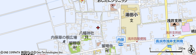 滋賀県長浜市内保町1296周辺の地図