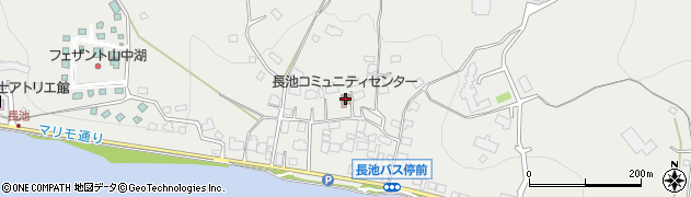 長池コミュニティセンター周辺の地図