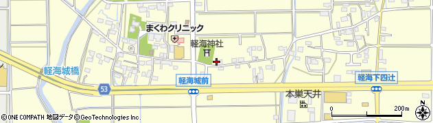 岐阜県本巣市軽海548周辺の地図