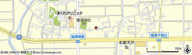 岐阜県本巣市軽海555周辺の地図