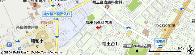 福王台外科内科周辺の地図