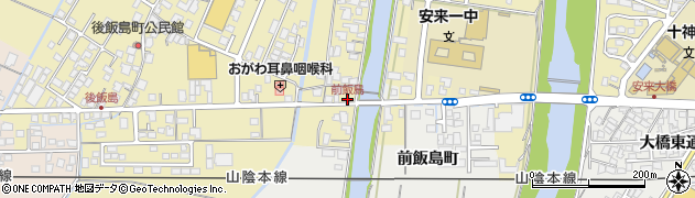 前飯島周辺の地図