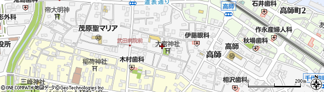 千葉県茂原市高師947-1周辺の地図